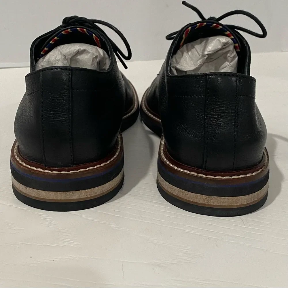 Bostonian Men's Dezmin Plain-Toe Dress Casual Oxfords In Black Size 7.5